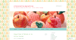 Desktop Screenshot of citronnelle-eglantine.com